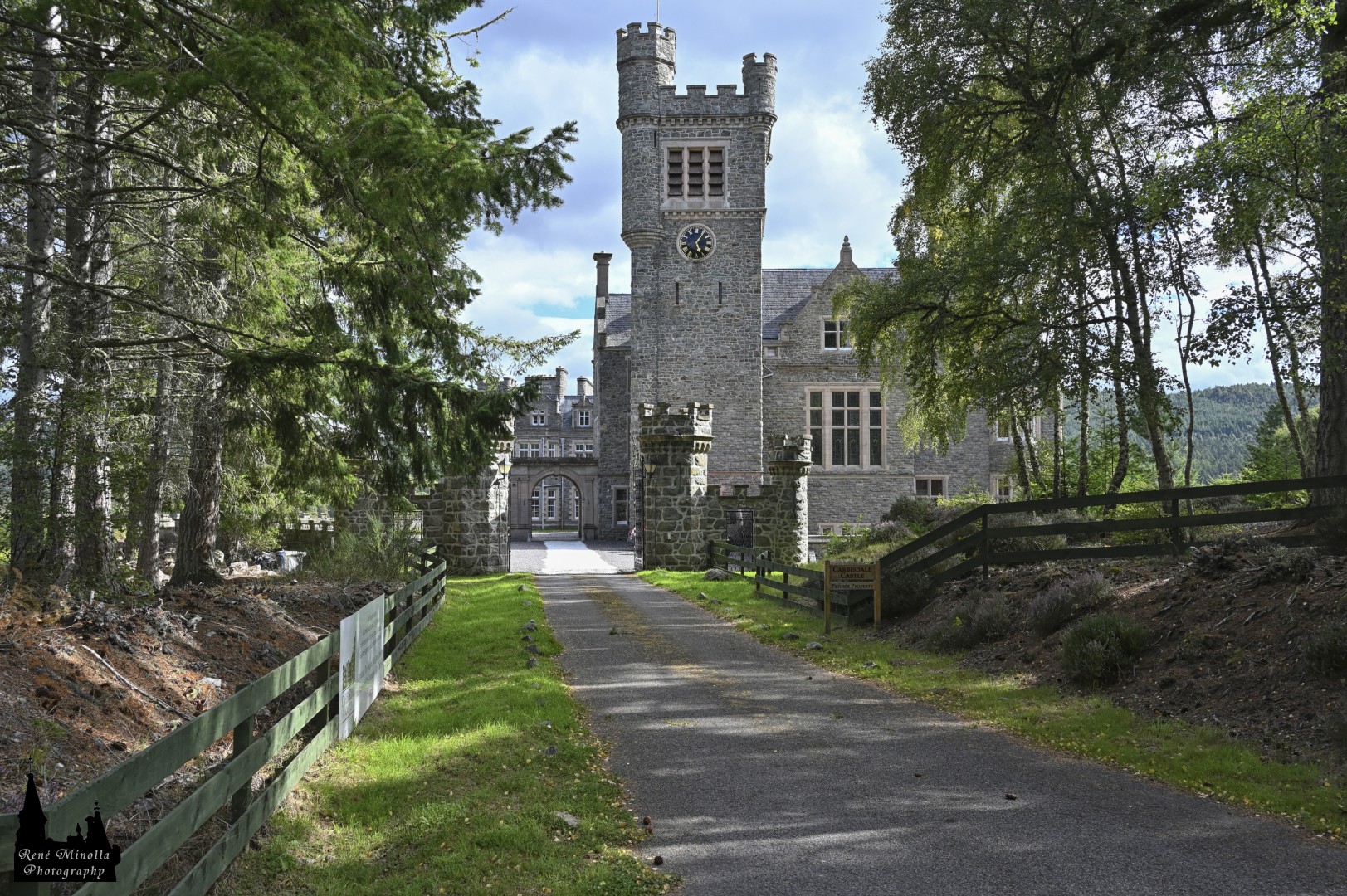 Carbisdale Castle, Culrain, Ardgay, Schottland